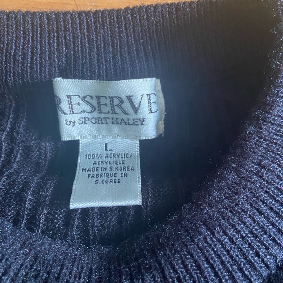 Black cable knit sweater - Picture 3 of 3